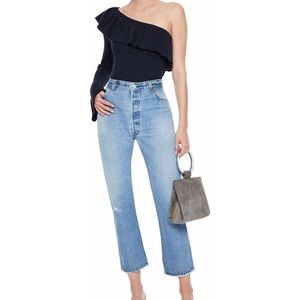 NWOT Rebecca Minkoff Ava One Shoulder Sweater